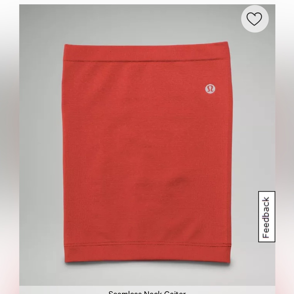 Lululemon Seamless Neck Gaiter
Red Rock/Love Red - Picture 4 of 5